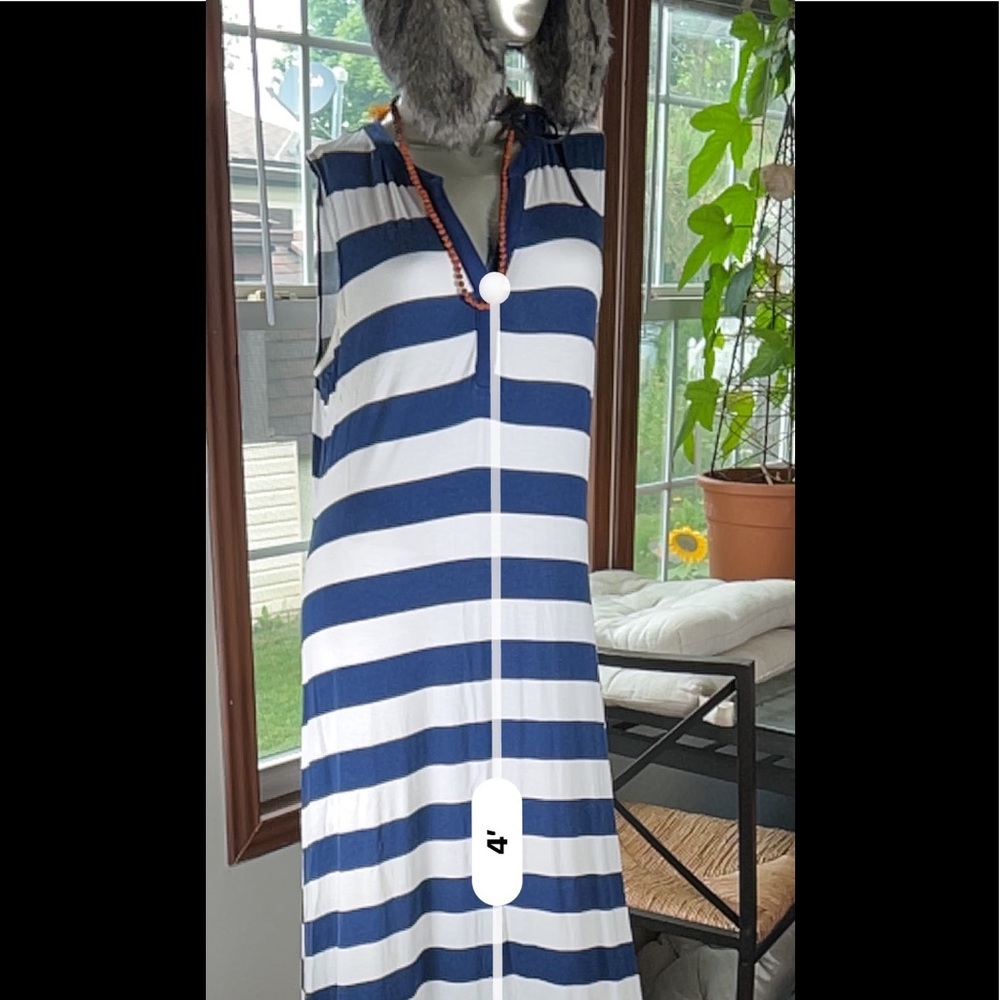 St. John’s Bay Long Cotton Dress NWOT